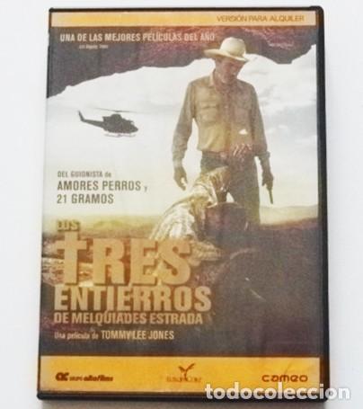Cinema: LOS TRES ENTIERROS DE MELQUIADES ESTRADA DVD PEL&Iacute;CULA TOMMY LEE JONES PEPPER CEDILLO M&Eacute;XICO POLIC&Iacute;A