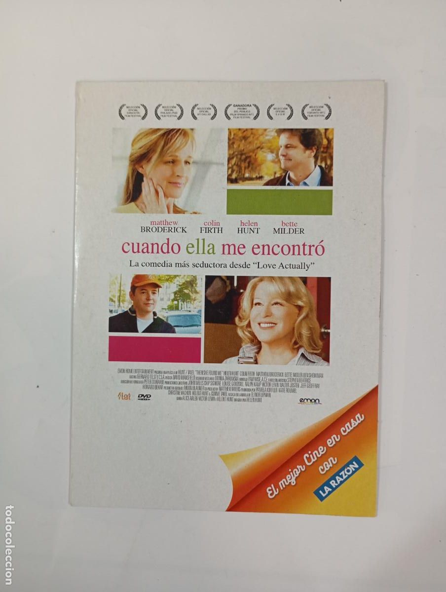 Cinema: CUANDO ELLA ME ENAMOR&Oacute;. DVD. TDKV138B
