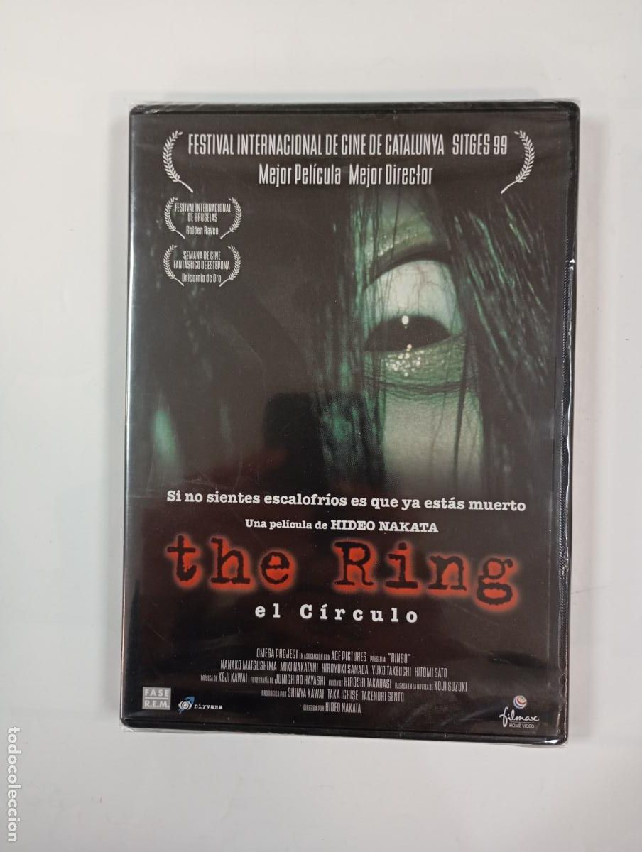 Kino: THE RING. EL C&Iacute;RCULO. DVD. TDKV138B