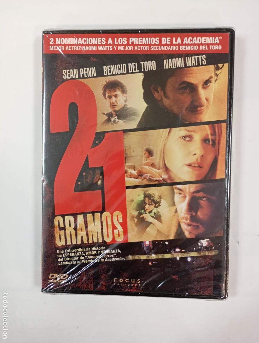Kino: 21 GRAMOS. SEAN PENN. DVD. TDKV138B