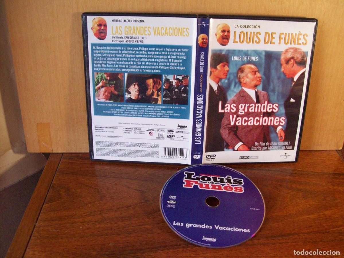 Cine: LAS GRANDES VACACIONES - &Ntilde;OUIS DE FUNES -FERDY MAYNE -MAURICE RISCH - DVD