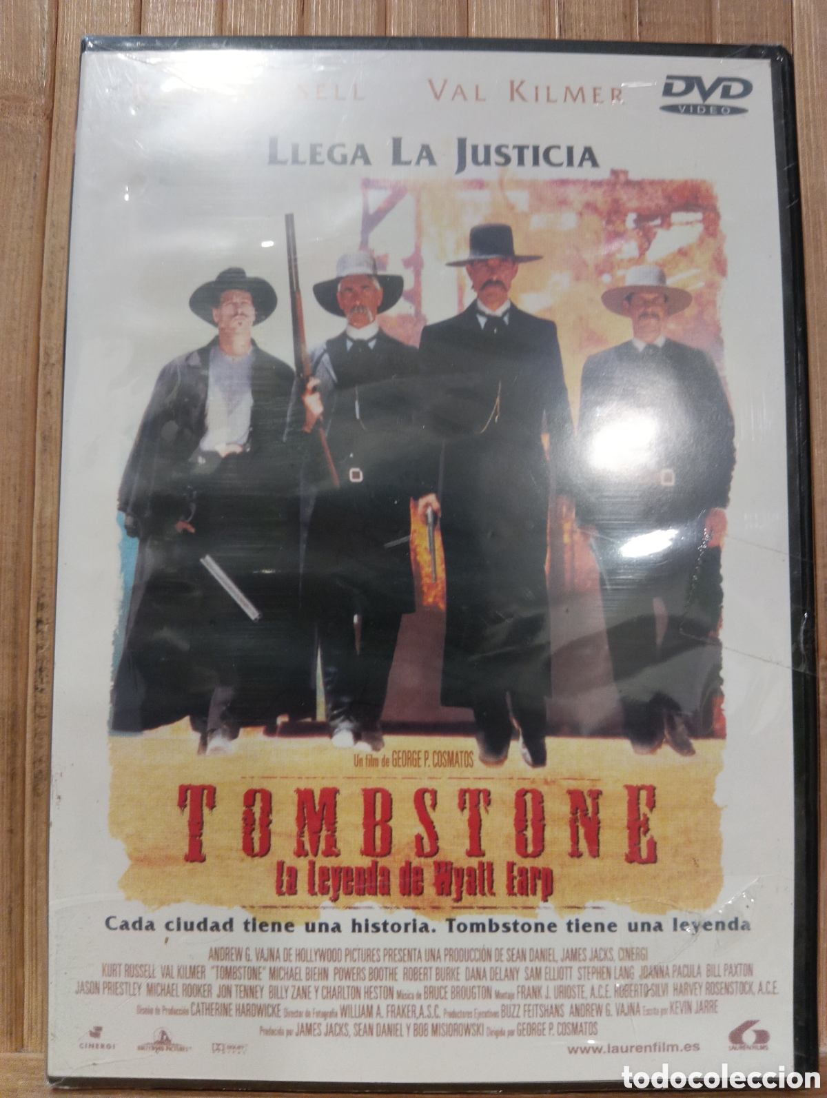 Cine: Tombstone La Leyenda de Wyall Earp DVD PRECINTADO