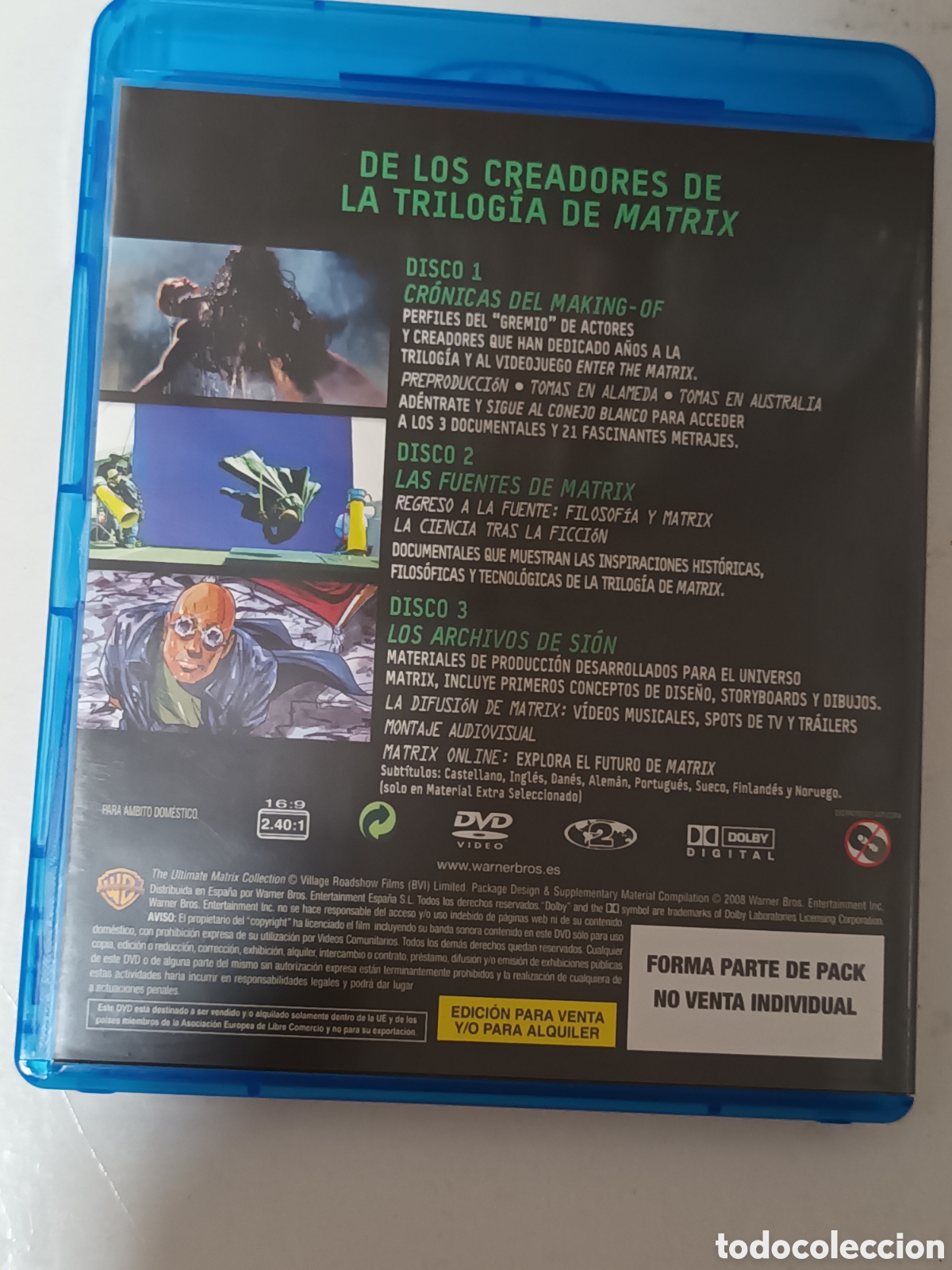 Cine: Experimenta Matrix 3 dvd - Foto 2