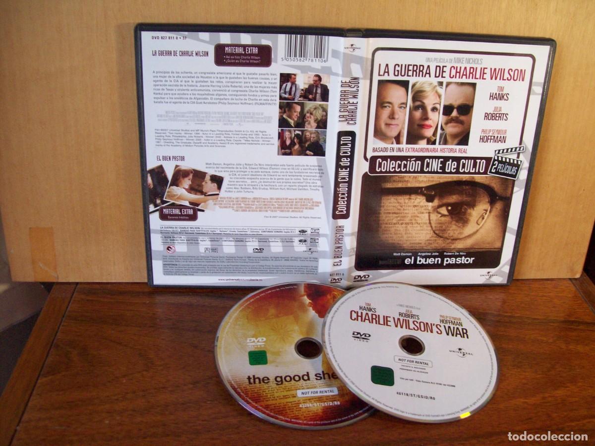 Cin&eacute;ma: LA GUERRA DE CHARLIE WILSON + EL BUEN PASTOR - DOBLE DVD CINE DE CULTO COLECCION