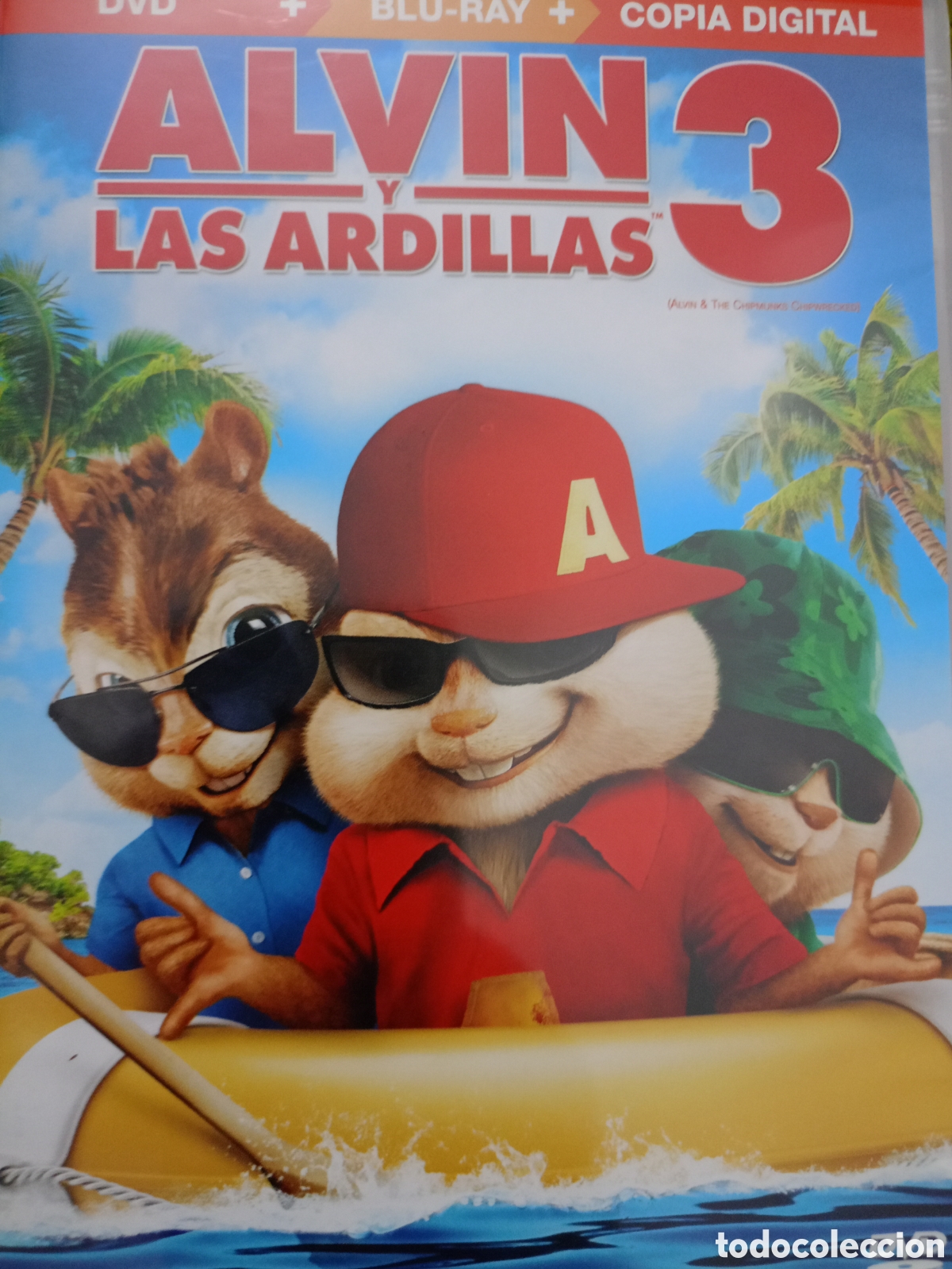 Cinema: DVD Alvin y las ardillas 3 - solo disco DVD