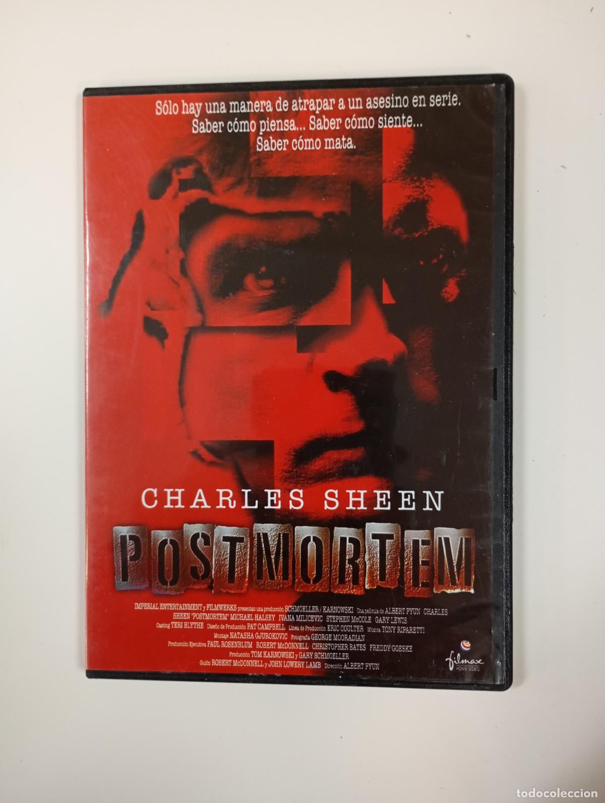Cinema: POSTMORTEN. CHARLES SHEEN. DVD. TDKV138B