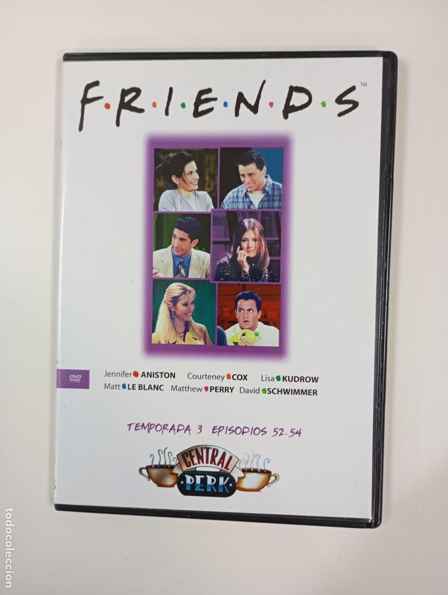 Cinema: FRIENDS. TEMPORADA 3 EPISODIOS 52-54. TDKV138B