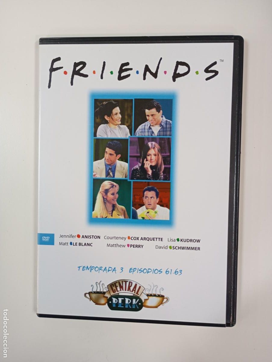 Kino: FRIENDS. TEMPORADA 3 EPISODIOS 61-63. TDKV138B