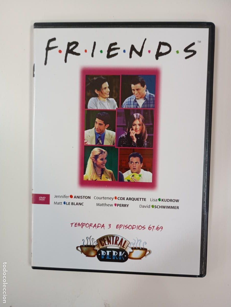 Kino: FRIENDS. TEMPORADA 3 EPISODIOS 67-69. TDKV138B
