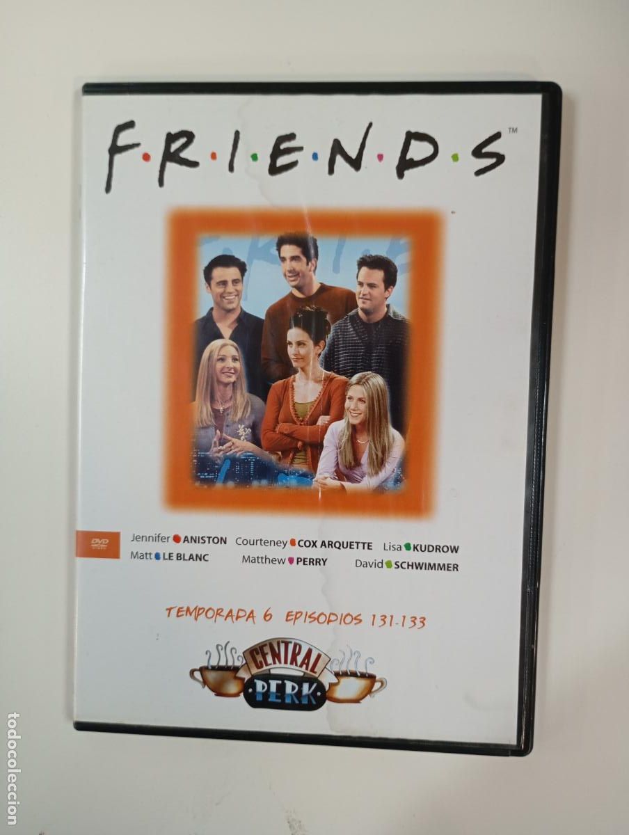 Cinema: FRIENDS. TEMPORADA 6 EPISODIOS 131-133. TDKV138B