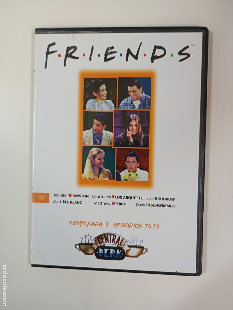 Cin&eacute;ma: FRIENDS. TEMPORADA 3 EPISODIOS 70-73. TDKV138B