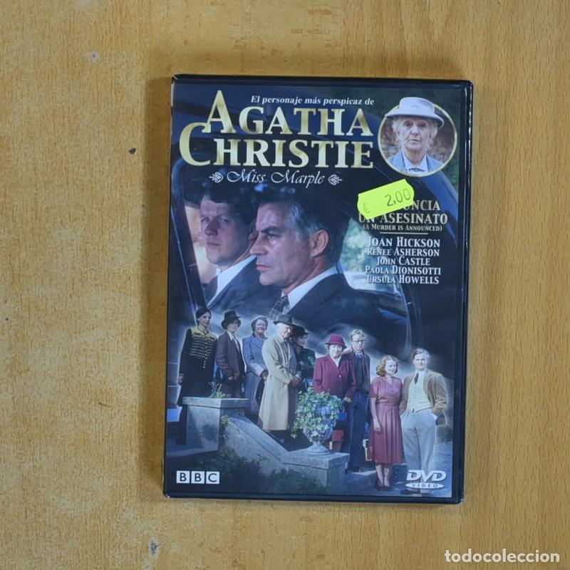 Cine: AGATHA CHRISTIE SE ANUNCIA UN ASESINATO - DVD