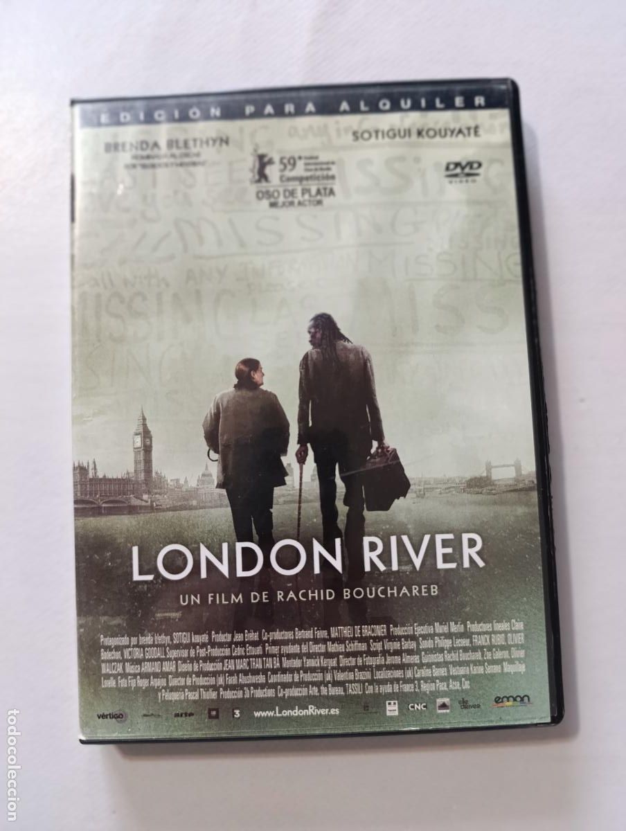 Cinema: DVD LONDON RIVER - EDICION DE ALQUILER - LEER DESCRIPCION (162)