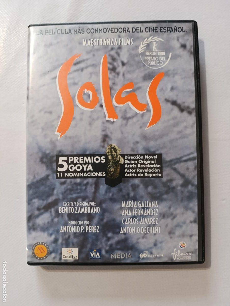 Cinema: DVD SOLAS - MARIA GALIANA, ANA FERNANDEZ (166)