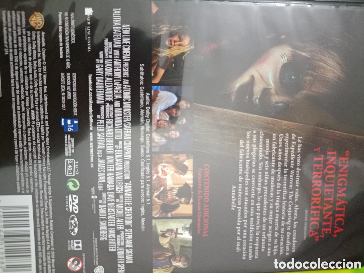 Cine: DVD Annabelle - creation - - Foto 2