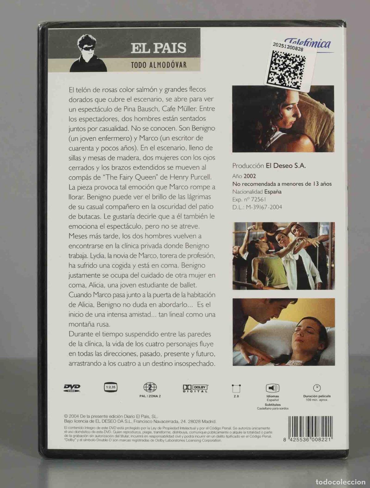 Cine: DVD. HABLE CON ELLA. PRECINTADO - Foto 2