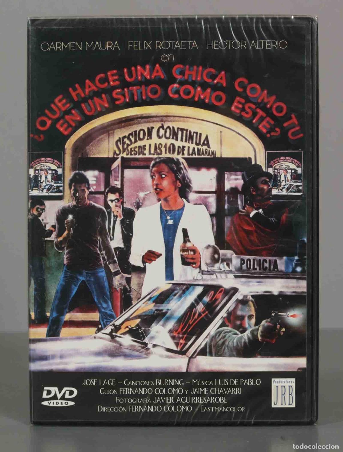 Cinema: DVD. &iquest;QUE HACE UHA CHICA COMO TU EN UN SITIO COMO ESTE. PRECINTADO