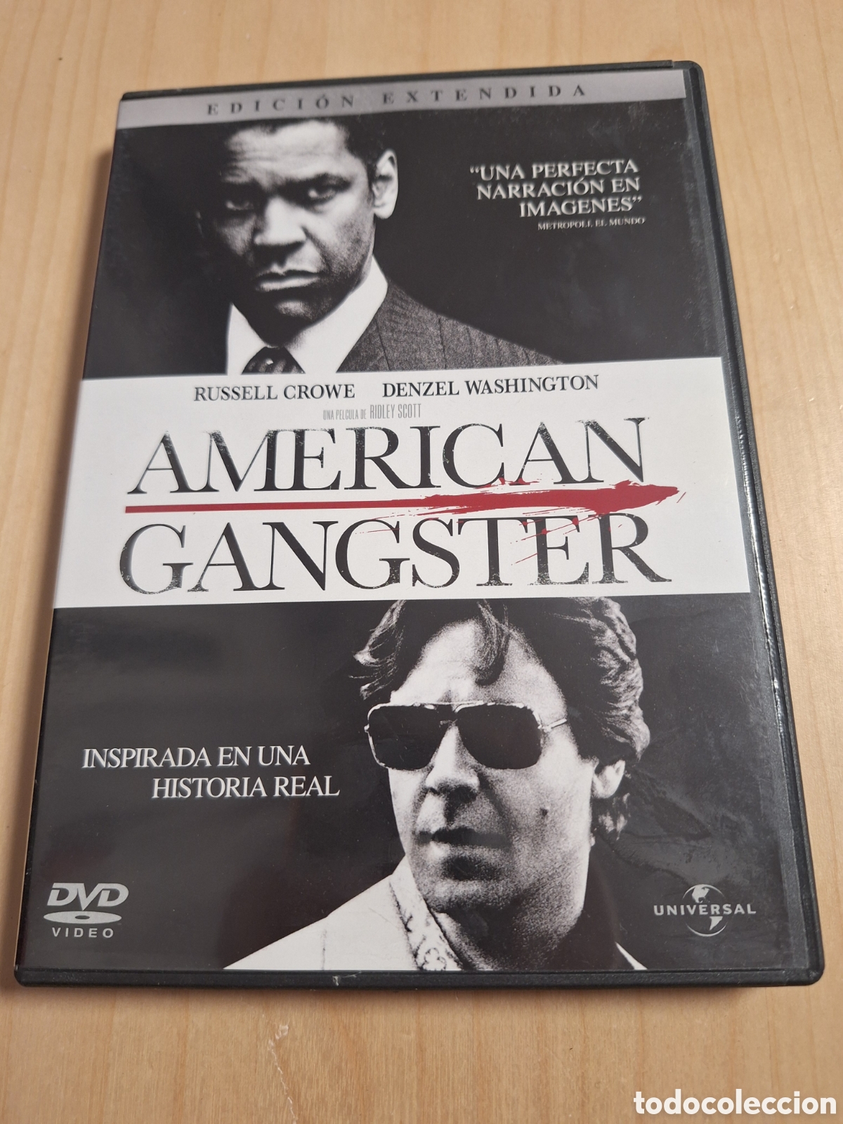 Cinema: S153 american gangster DVD SEGUNDAMANO