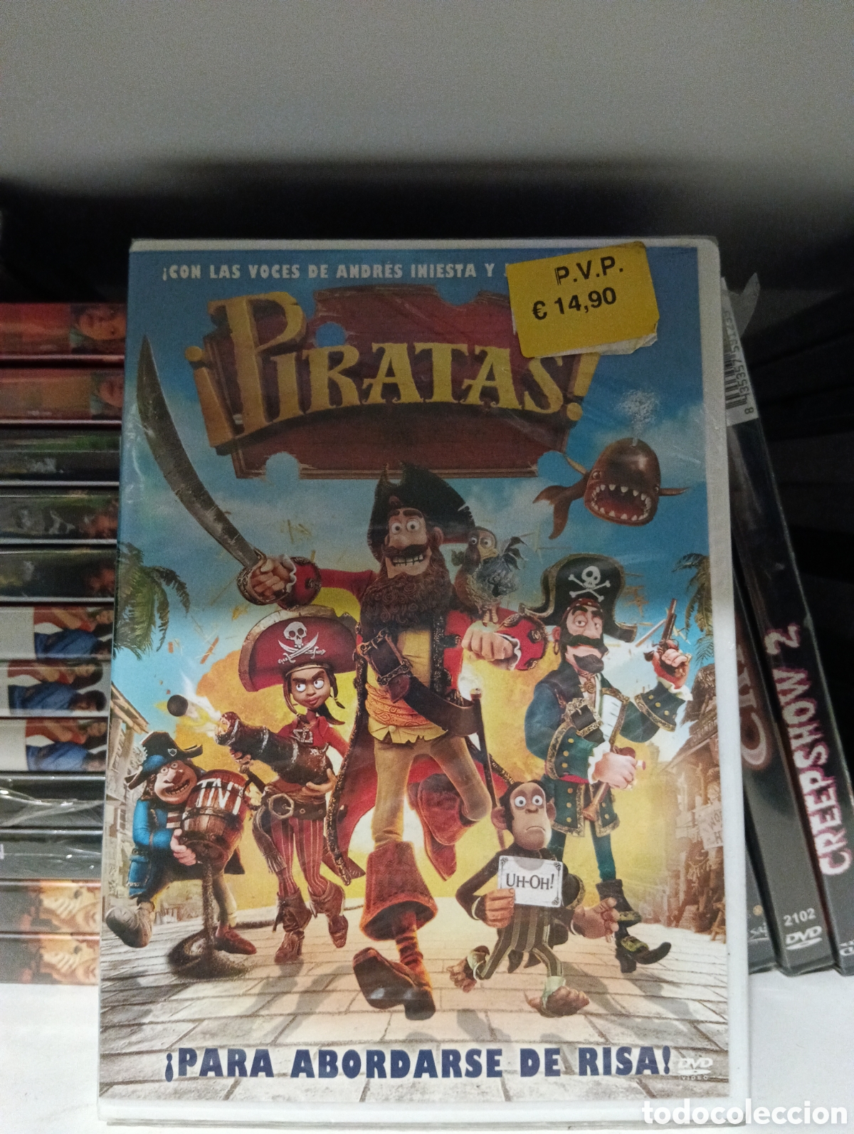 Cinema: &iexcl;Piratas! DVD PRECINTADO