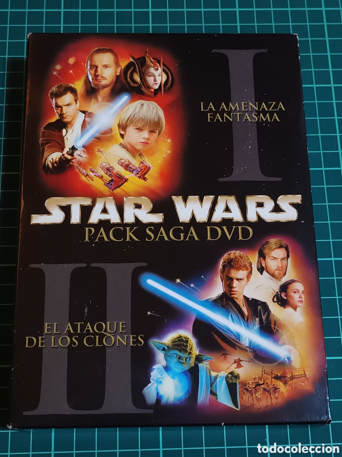 Cine: Star wars pack saga dvd I-II 4 DVD