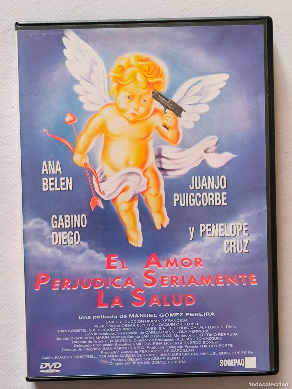 Cine: DVD EL AMOR PERJUDICA SERIAMENTE LA SALUD - PENELOPE CRUZ (188)
