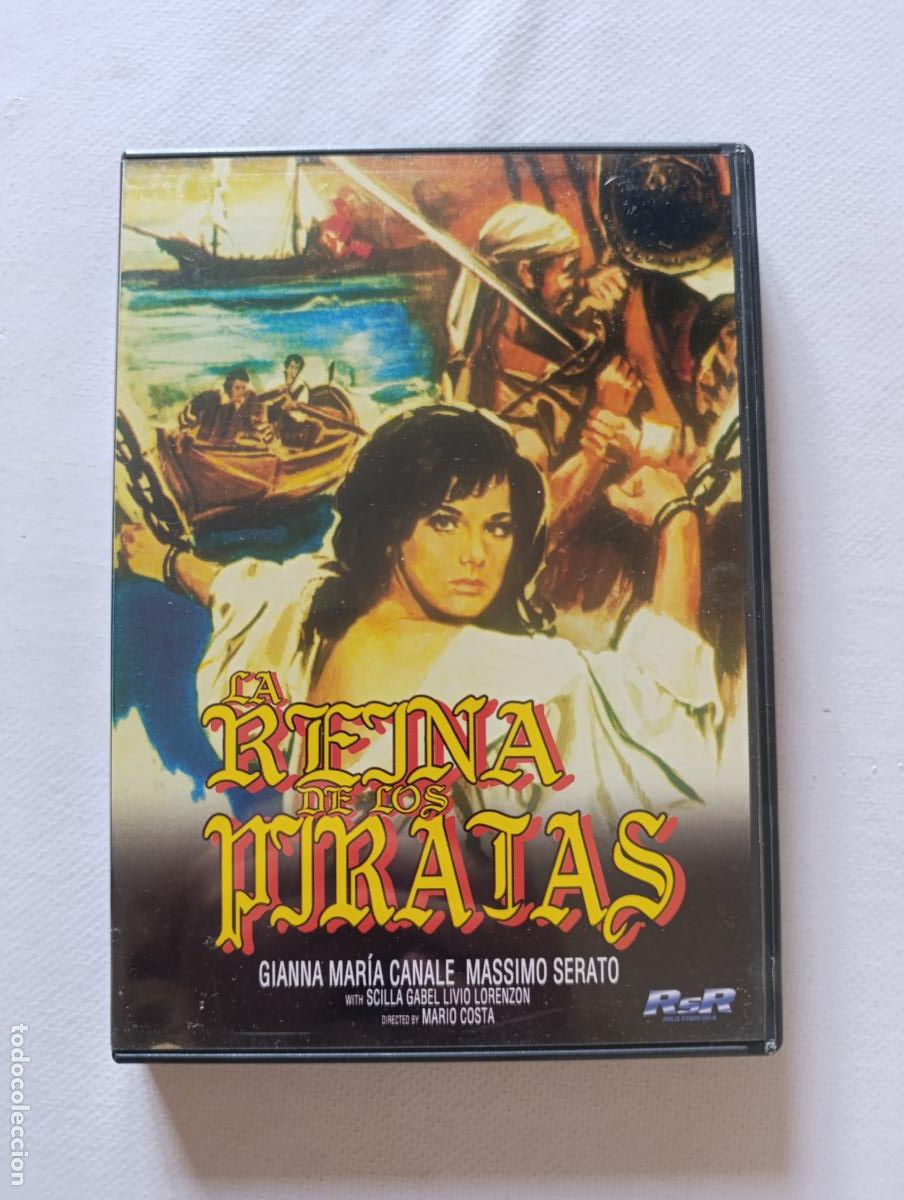 Cinema: DVD LA REINA DE LOS PIRATAS - MARIO COSTA - GIANNA MARIA CANALE, MASSIMO SERATO (189)