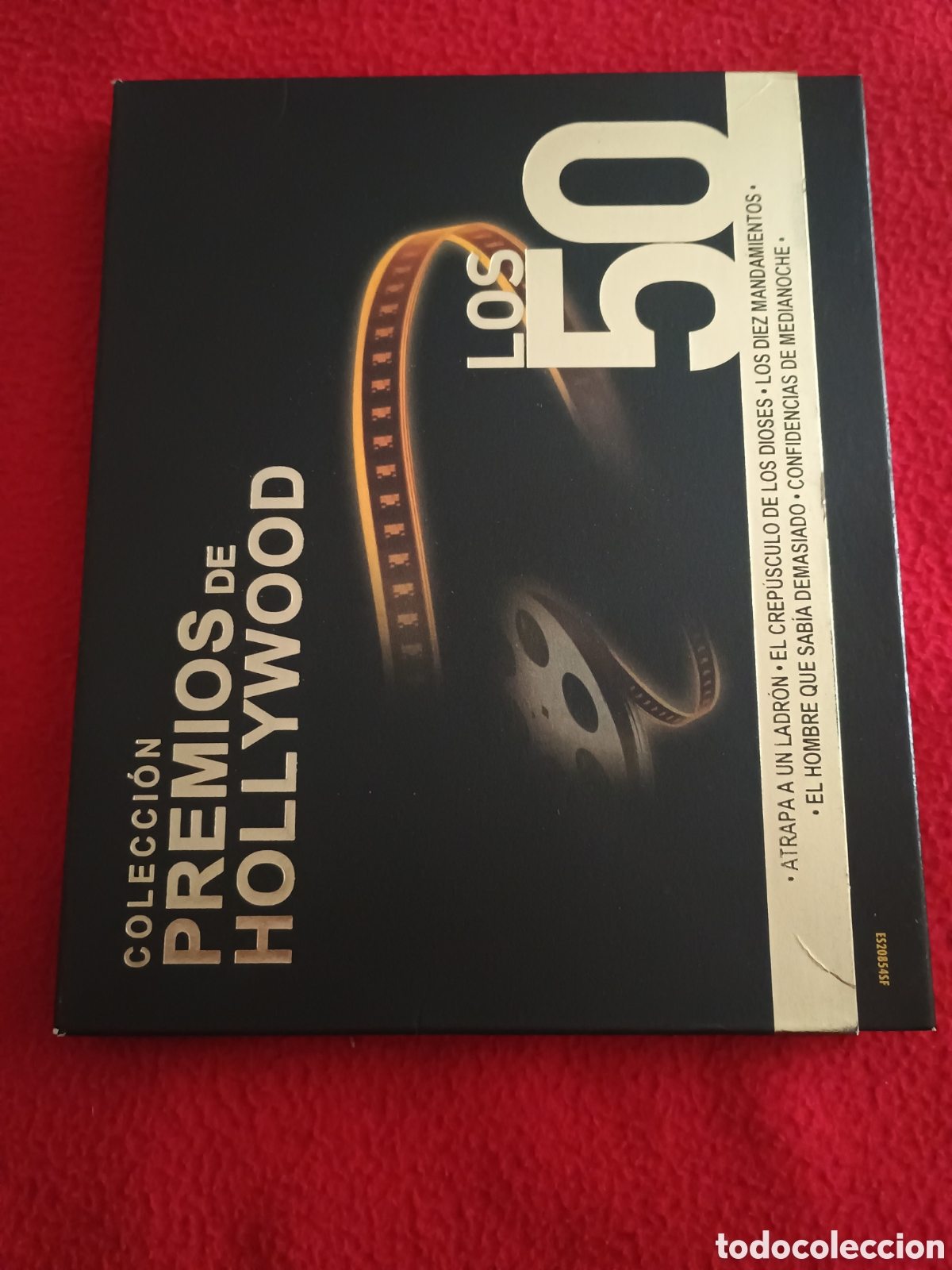 Cinema: Dvd Colecci&oacute;n premios Hollywood a&ntilde;os 50 (5 discos) Crep&uacute;sculo dioses atrapa ladron diez mandamientos