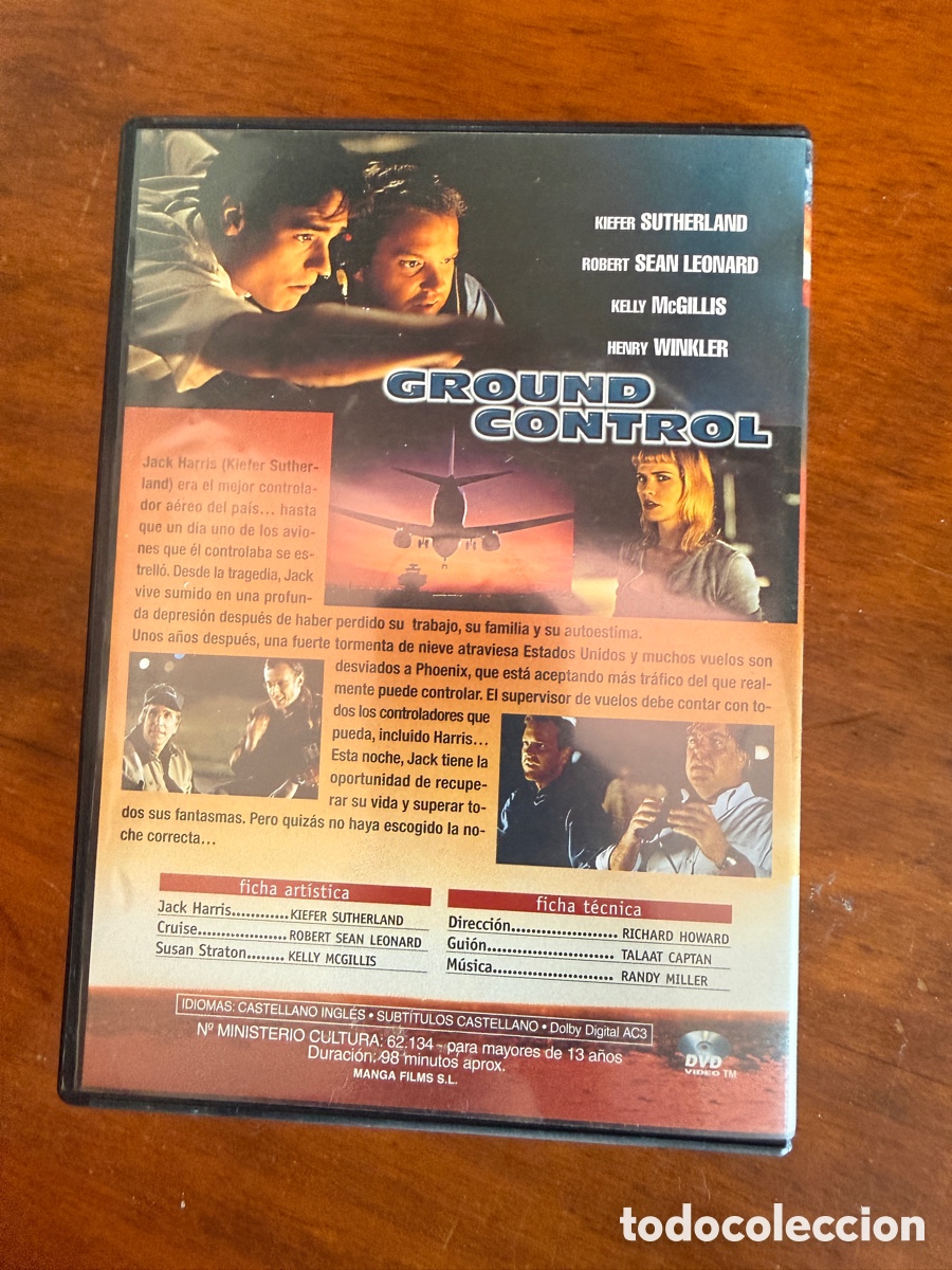 Cine: Ground control pel&iacute;cula DVD - Foto 3