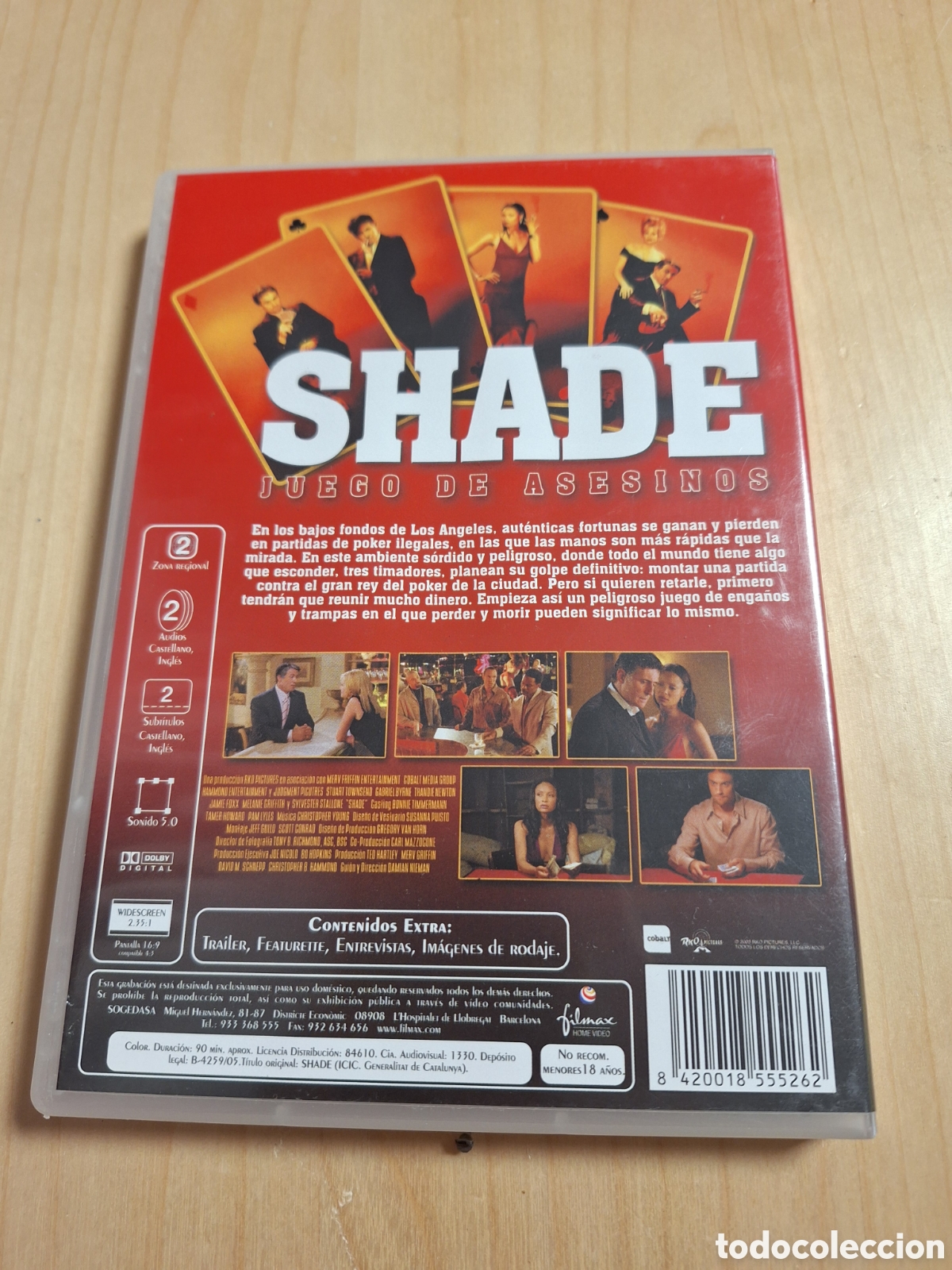 Cine: RD52 shade DVD COMO NUEVO - Foto 2