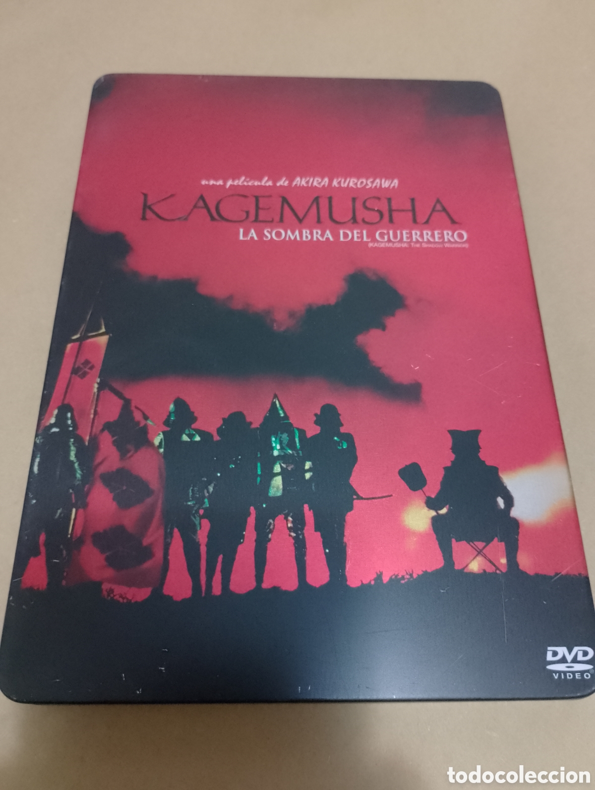 Cine: Dvd. Kagemusha. La sombra del guerrrero. 2 dvds. Akira Kurosawa. Caja met&aacute;lica.