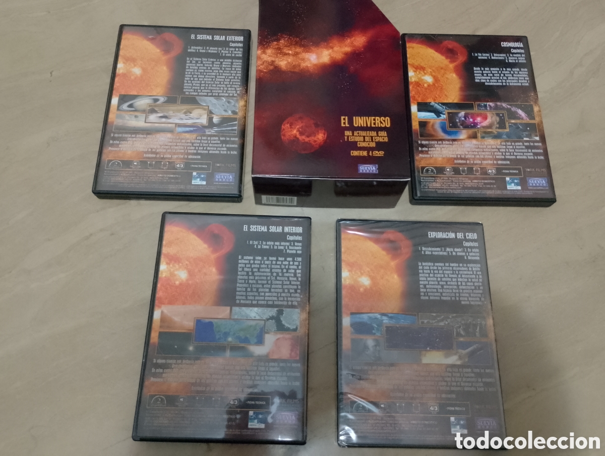 Cine: Dvd. El Universo. Documental en 4 dvds. - Foto 2