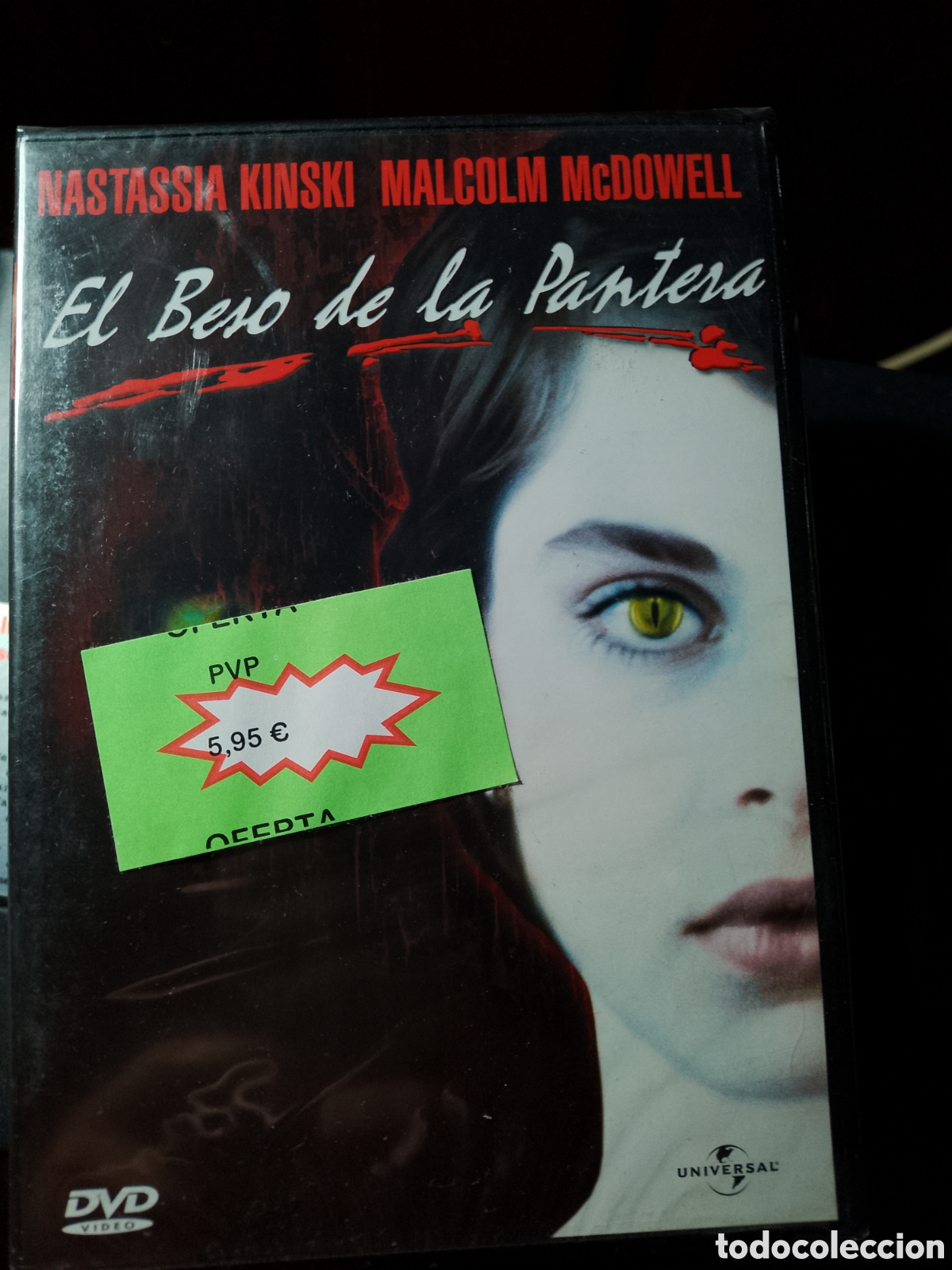 Cinema: EL BESO DE LA PANTERA - DVD NUEVO PRECINTADO