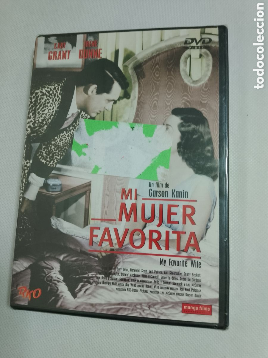 Cinema: MI MUJER FAVORITA - CARY GRANT - DVD NUEVO PRECINTADO