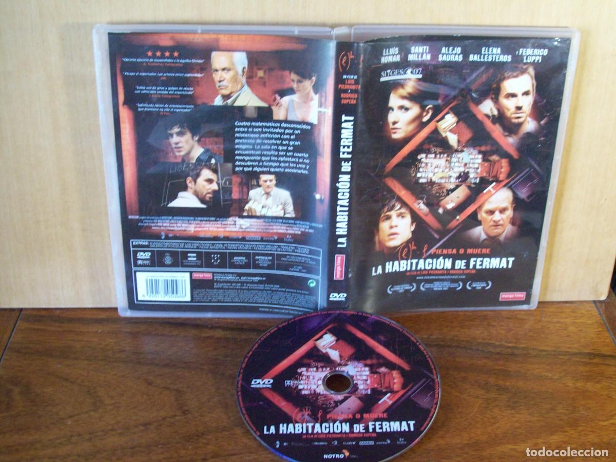 Cinema: LA HABITACION DE FERMAT - LLUIS HOMAR - SANTI MILLAN - ALEJO SAURAS - ELENA BALLESTEROS - DVD