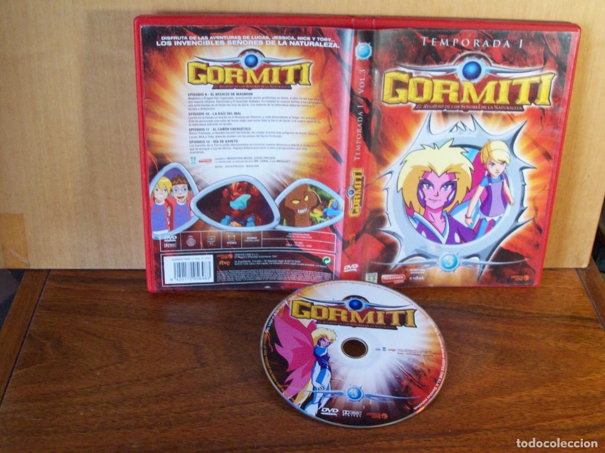 Cine: GORMITI - EL REGRESO DE LOS SE&Ntilde;ORES DE LA NATURALEZA - TEMPORADA 1 - EPISODIO 9 AL 12 - DVD