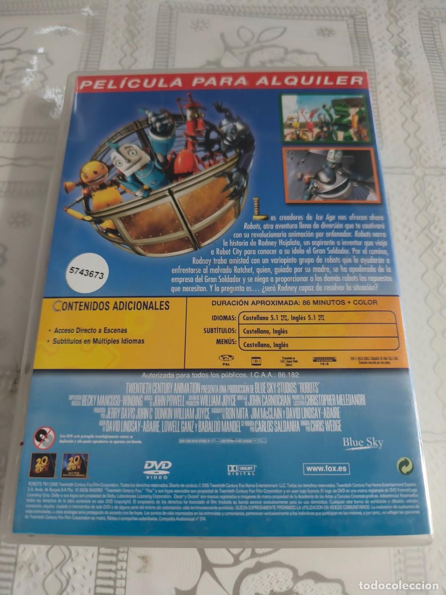 Cine: DVD - ROBOTS - LEER CONDICIONES DE VENTA - Foto 2