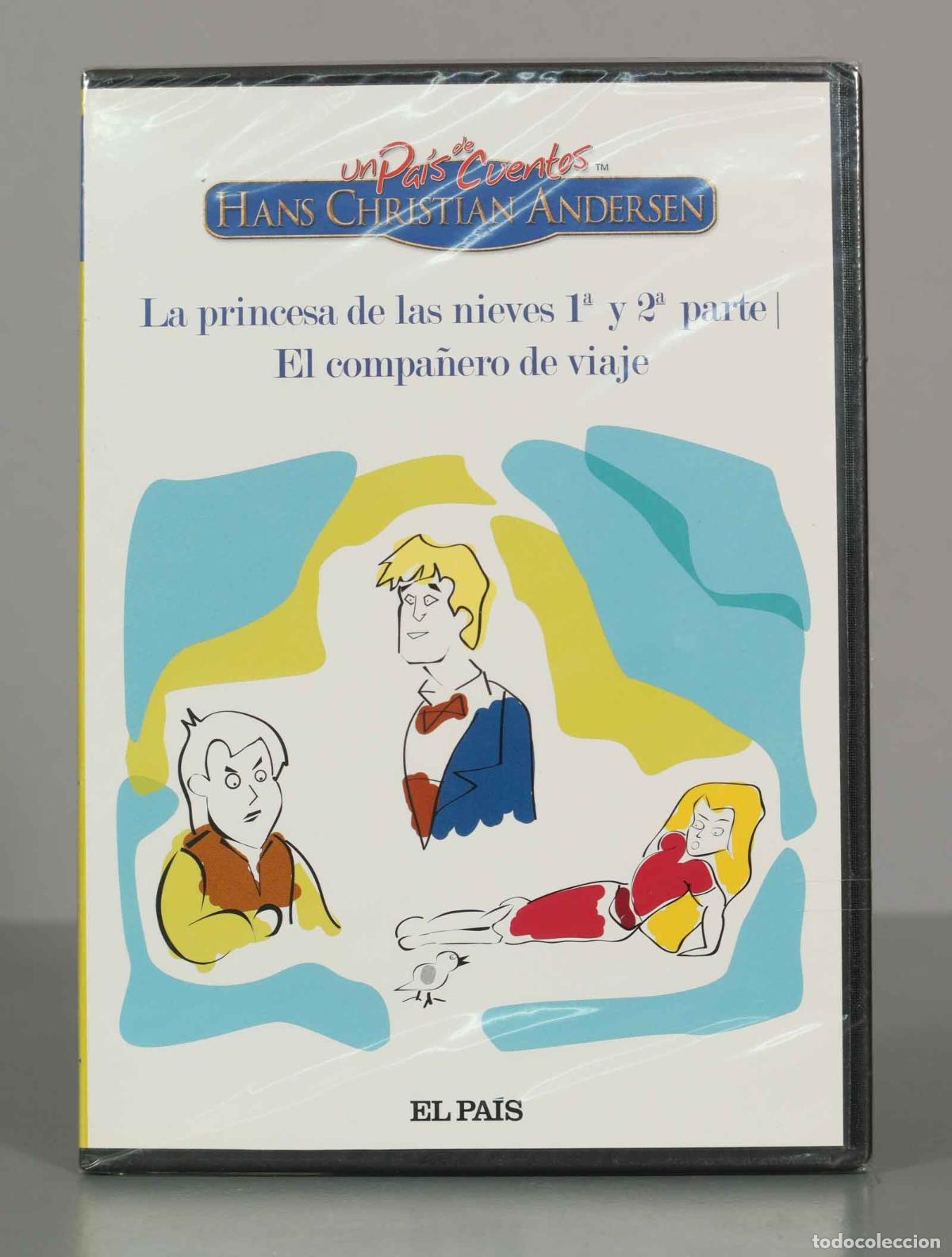 Kino: DVD. LA PRINCESA DE LAS NIEVES 1&ordf; Y 2&ordf; PARTE. EL COMPA&Ntilde;ERO DE VIAJE. PRECINTADO