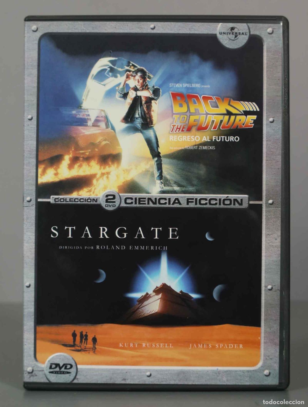 Cine: DVD. REGRESO AL FUTURO - STARGATE.