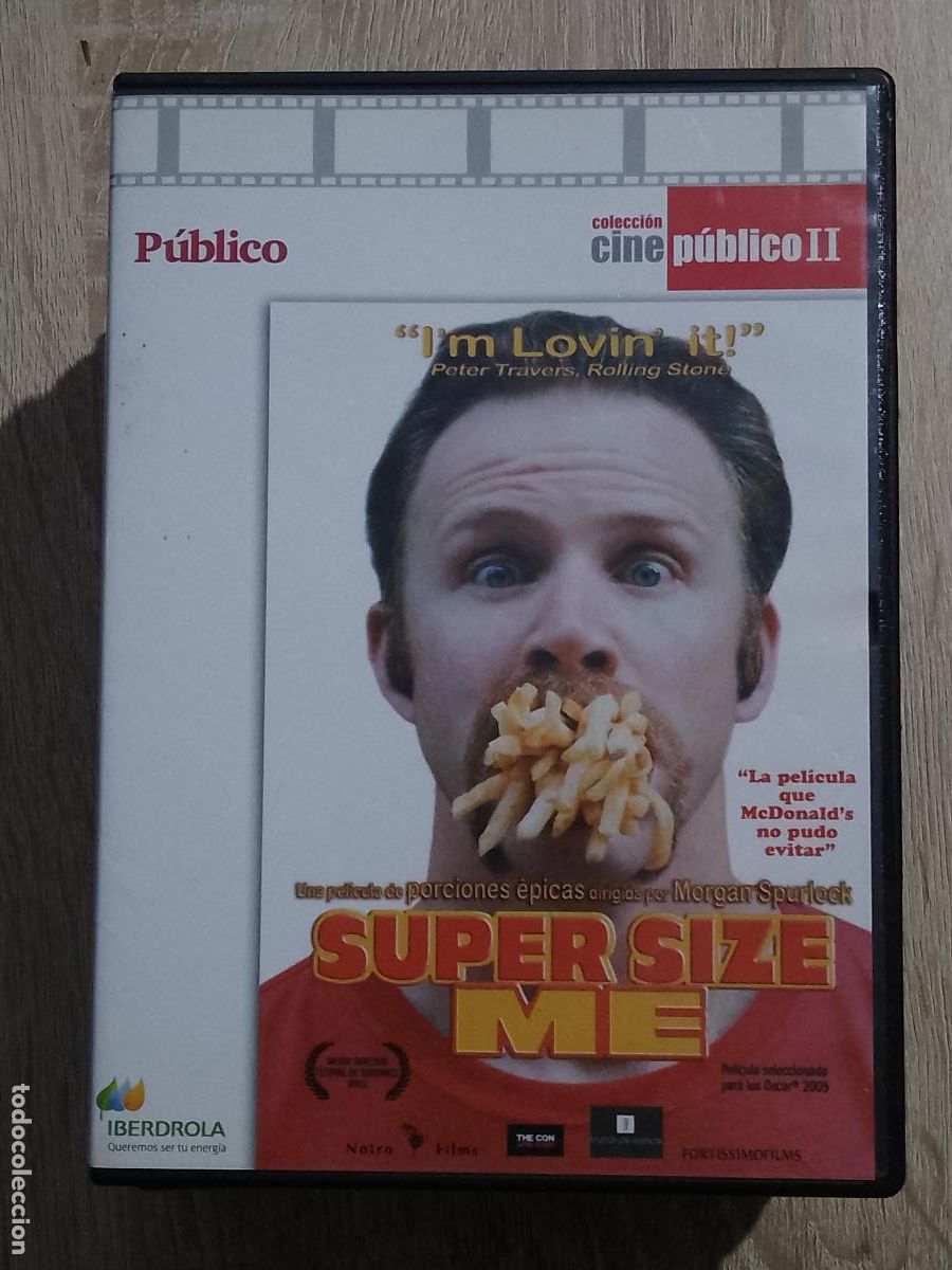 Cine: Super Size Me - DVD Documental - Foto 1