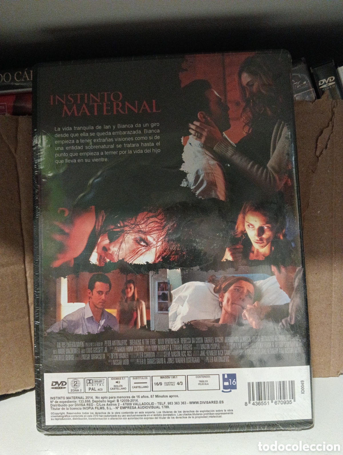 Cine: Instinto Maternal DVD PRECINTADO - Foto 2