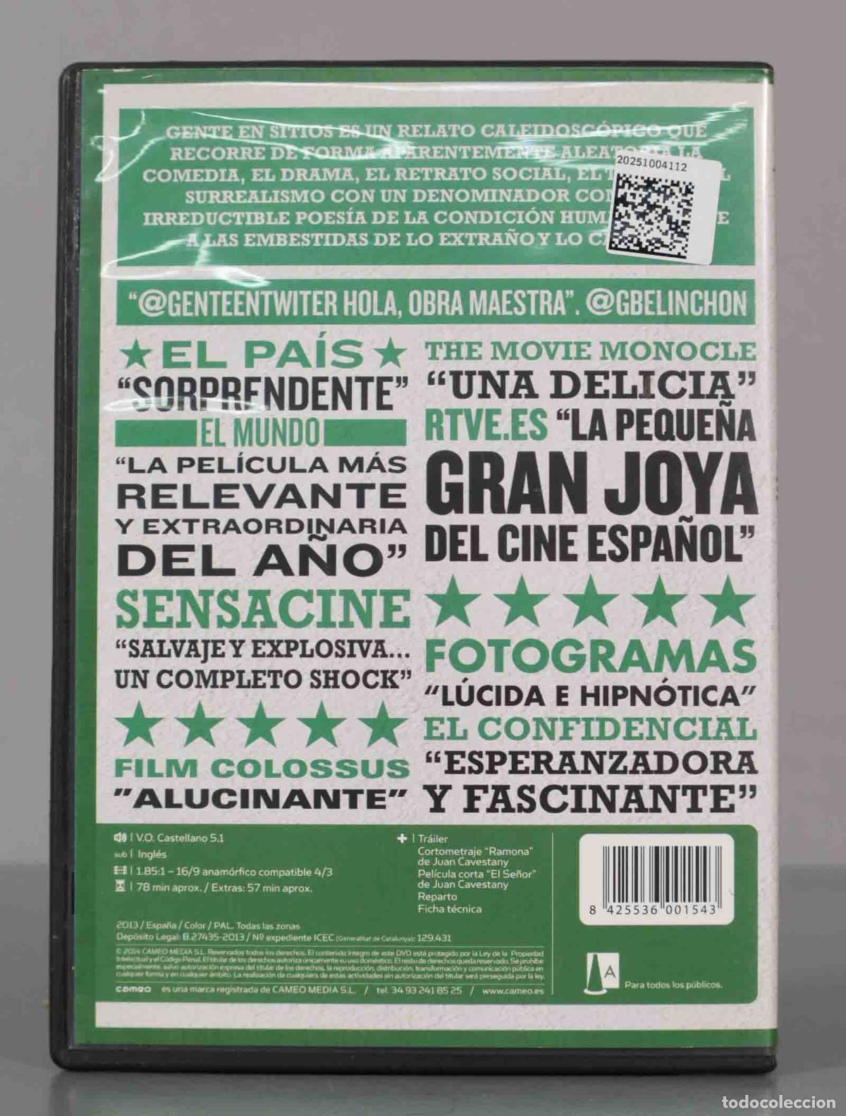Cine: DVD. GENTE EN SITIOS. - Foto 2