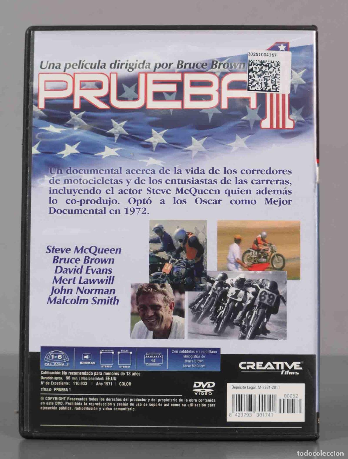 Cine: DVD. PRUEBA. STEVE MCQUEEN. - Foto 2