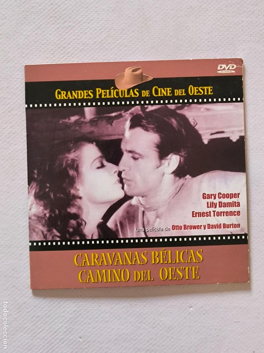 Cine: DVD CARAVANAS BELICAS CAMINO DEL OESTE - FUNDA FINA CARTON (024C)