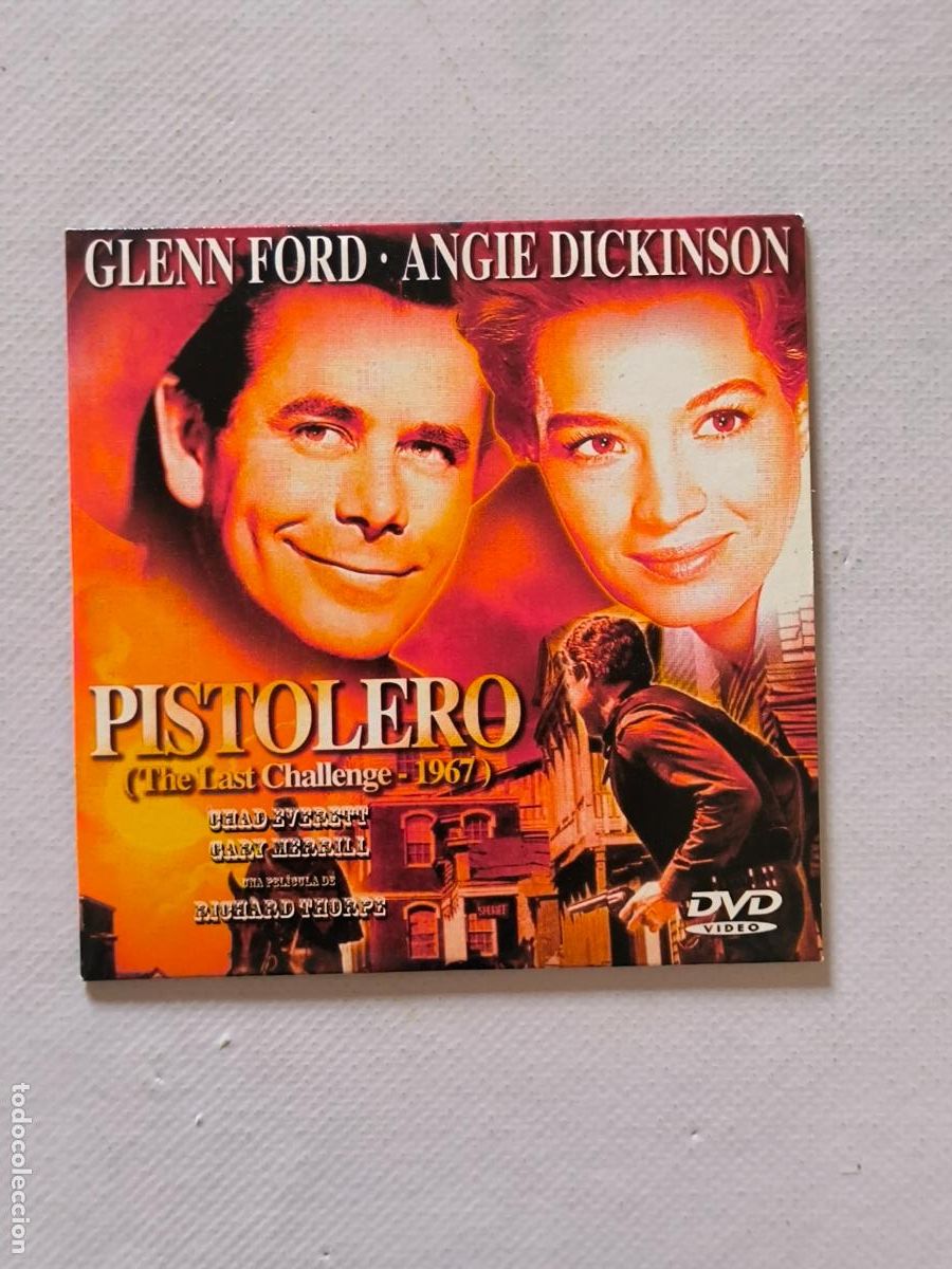 Cine: DVD PISTOLERO (THE LAST CHALLENGE 1957) - FUNDA FINA CARTON (024C)