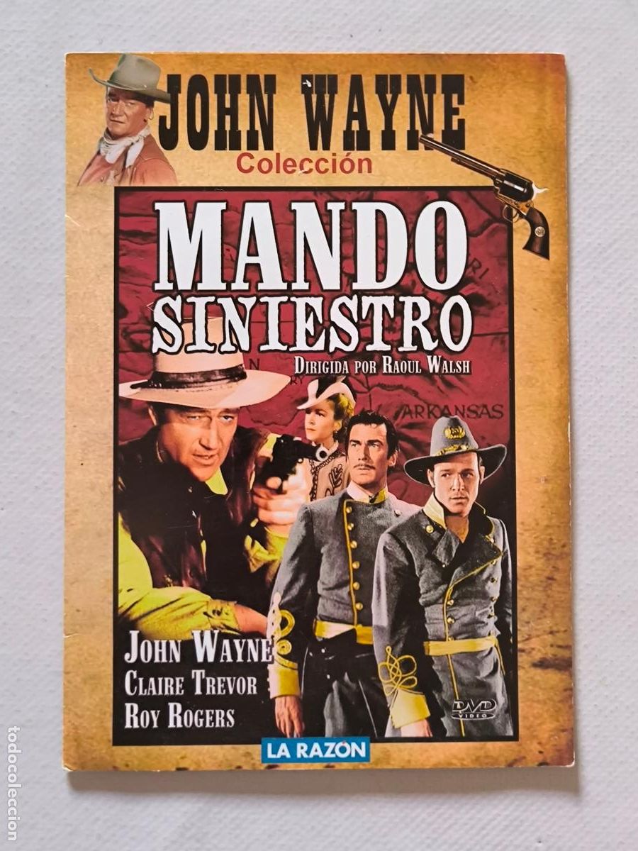 Cine: DVD MANDO SINIESTRO - FUNDA FINA CARTON (024C)