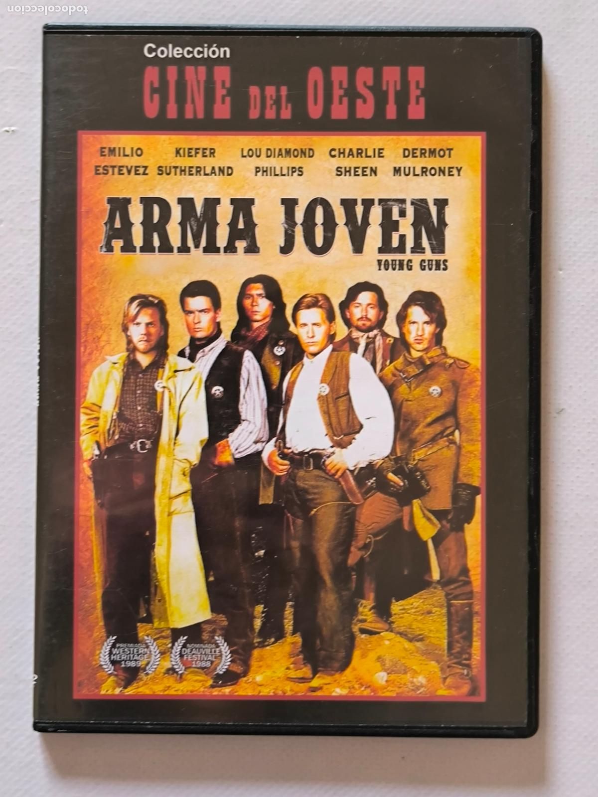 Cine: DVD ARMA JOVEN - CAJA SLIM (223)