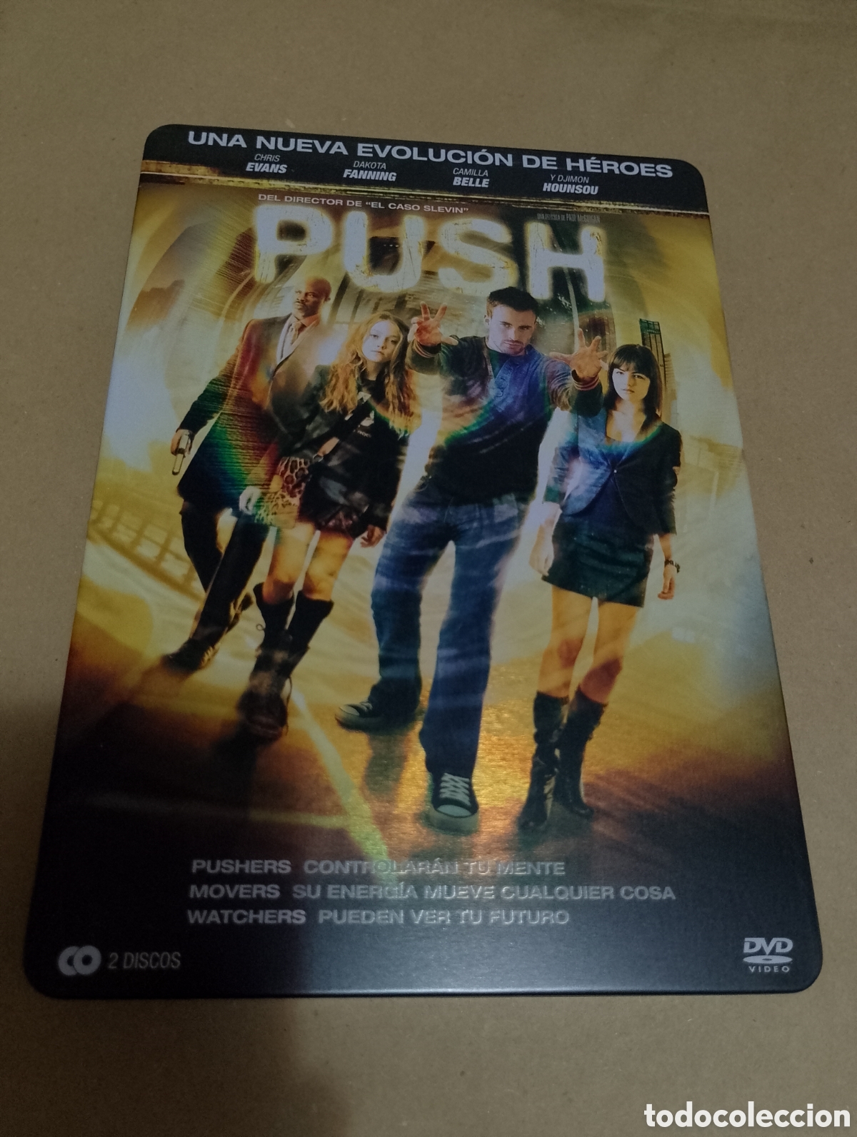 Cinema: Dvd. Push. Caja met&aacute;lica. 2 dvds.