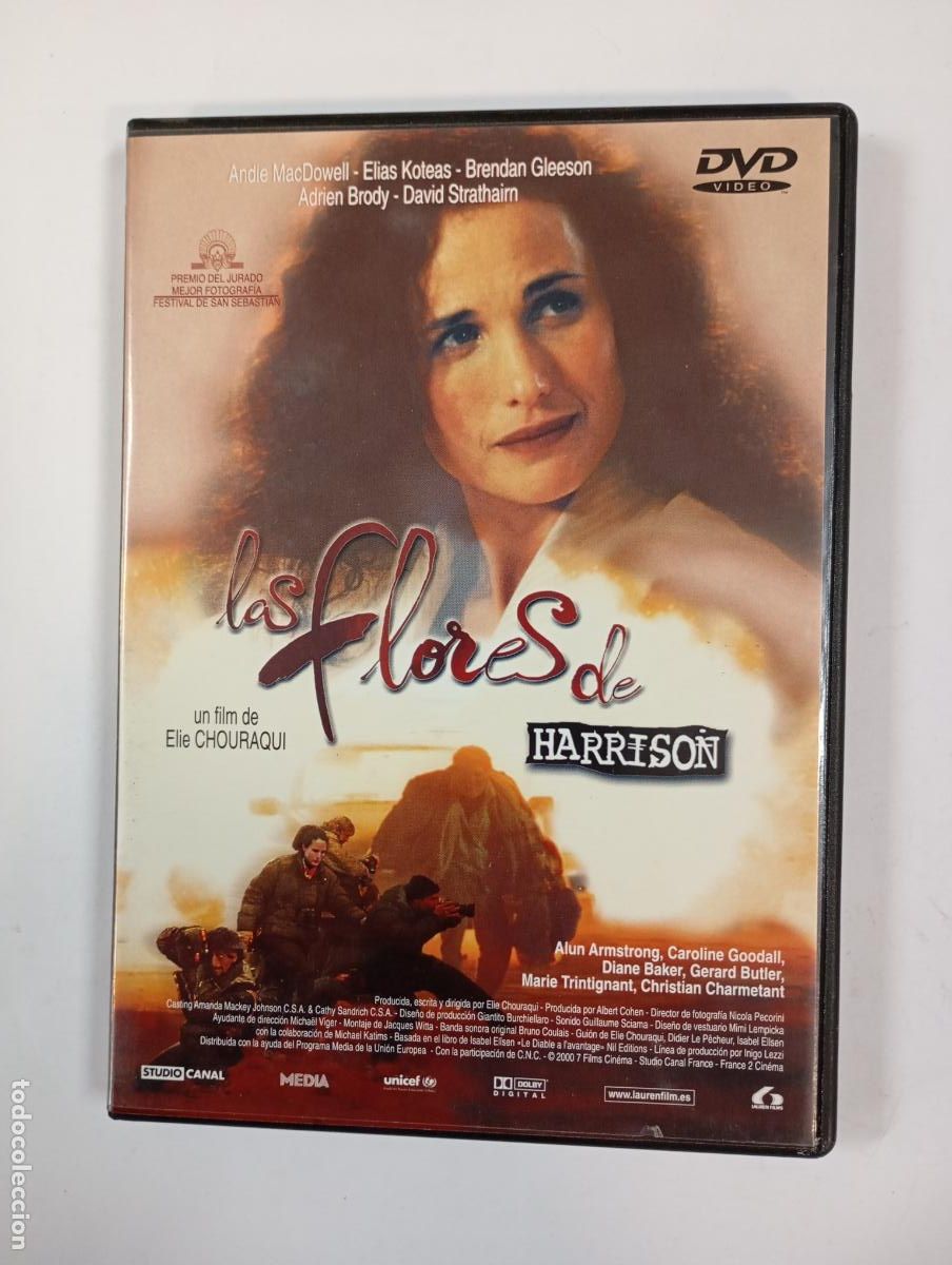 Cinema: LAS FLORES DE HARRISON. DVD. TDKV140