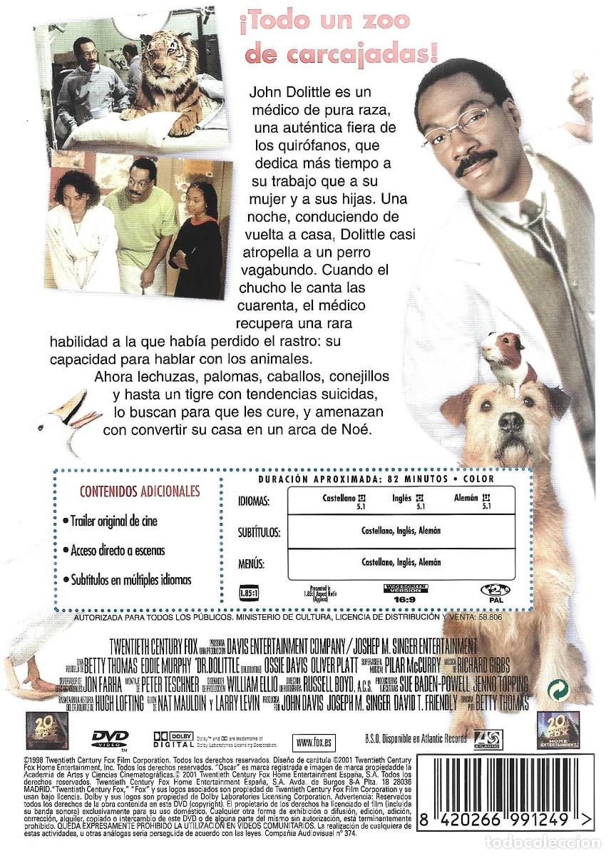 Cine: DR. DOLITTLE EDDIE MURPHY - Foto 2