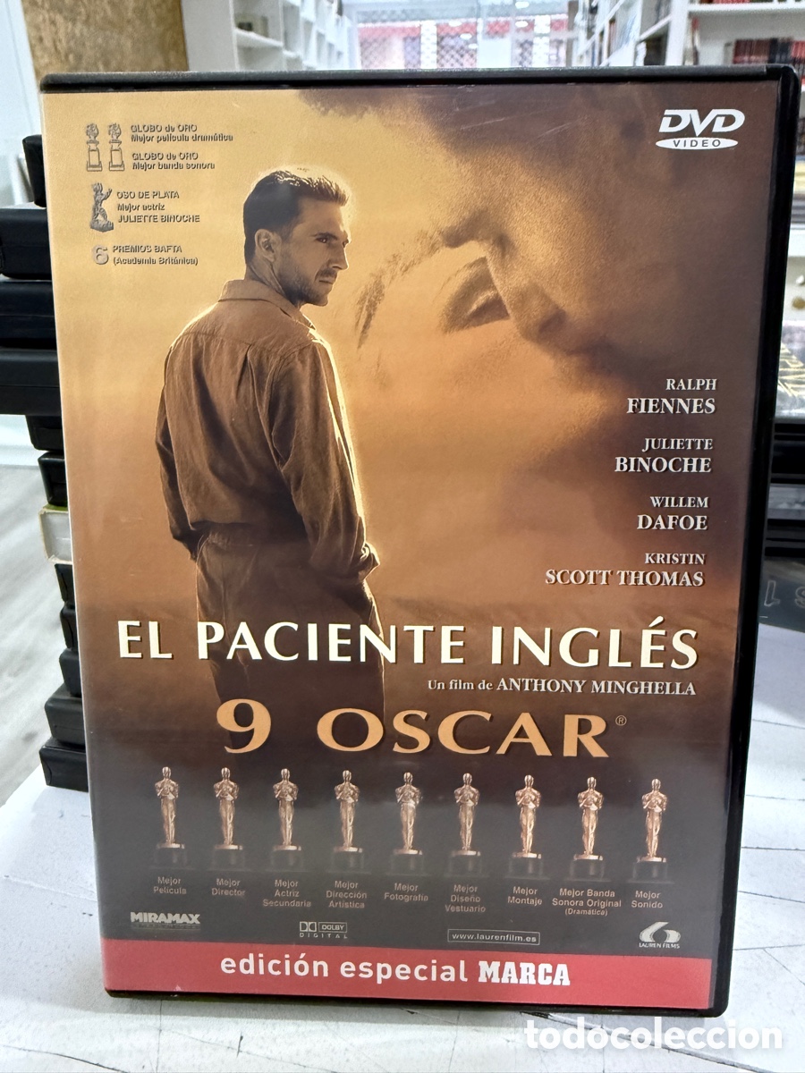 Cine: El Paciente Ingl&eacute;s (DVD) - Foto 1